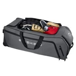Evoshield Stone Wall Wheeled Bag (Multiple Colors): WTV9400 -EASTON Shop WTV9400GY 4 Evoshield Stonewall Wheeled Bag Interior.png.cq5dam.web .1200.1200
