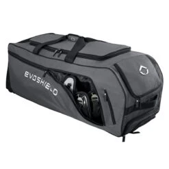 Evoshield Stone Wall Wheeled Bag (Multiple Colors): WTV9400 -EASTON Shop WTV9400GY 6 Evoshield Stonewall Wheeled Bag Catcher Pocket a.png.cq5dam.web .1200.1200