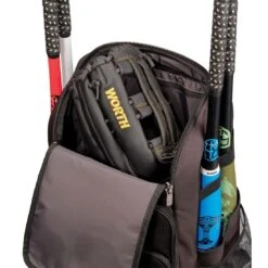 Worth Pro Slowpitch Backpack: WBA004 -EASTON Shop WorthProSlowpitchBackpack WBA004Top