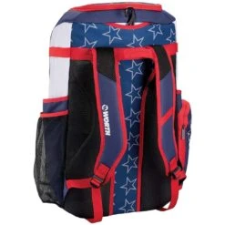 Worth Pro Slowpitch Backpack: WBA004 -EASTON Shop WorthProSlowpitchBackpack WBA004back