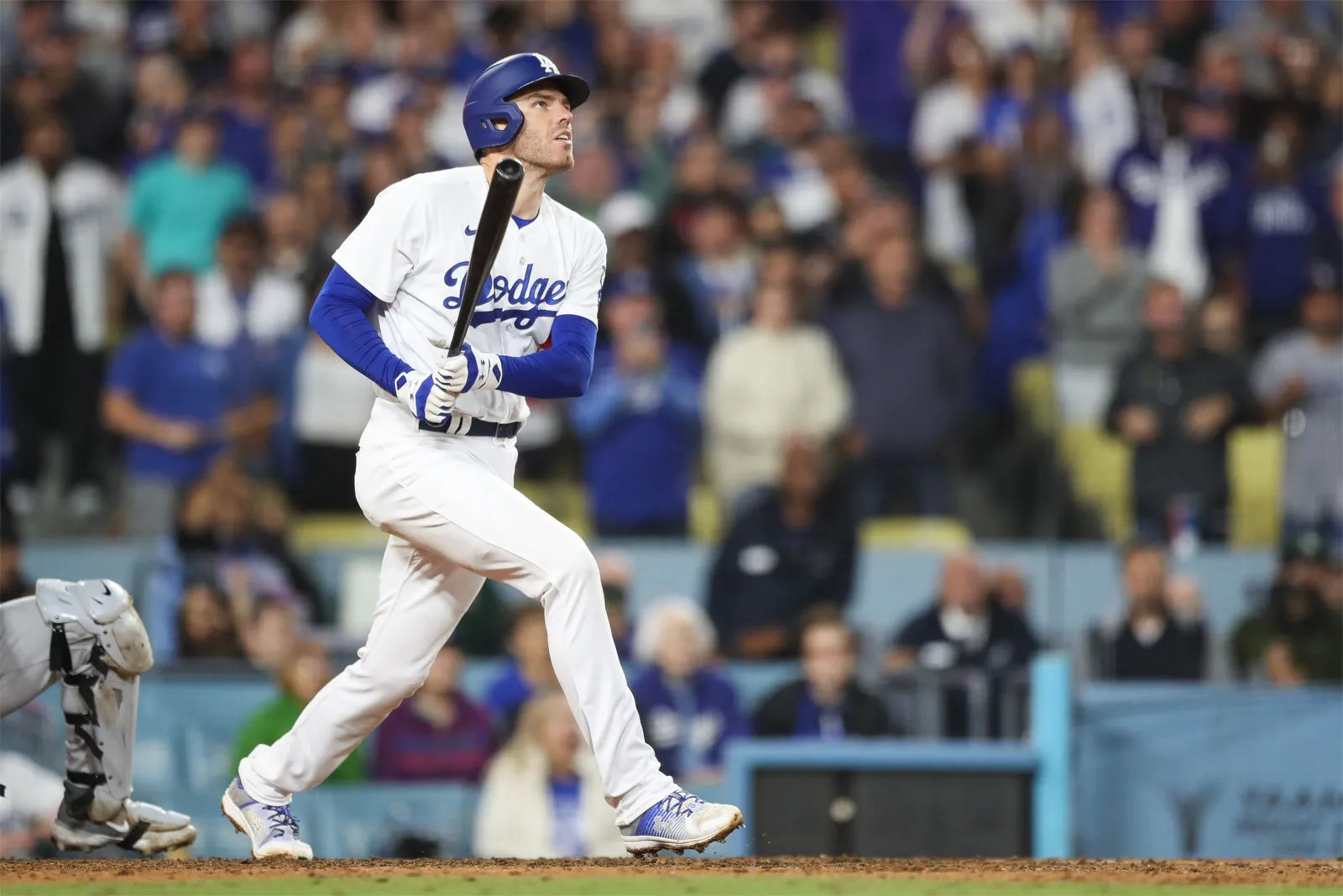 EASTON Shop -EASTON Shop mlb major league baseball first basemen freddie freeman of the los angeles dodgers ninth inning against san francisco giants at dodger stadium los angeles california