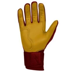Bruce Bolt PREMIUM PRO Long Cuff Batting Gloves: Maroon -EASTON Shop premium pro long cuff batting gloves maroon brucebolt 282874