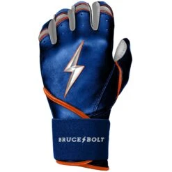 Bruce Bolt PREMIUM PRO NIMMO Long Cuff Batting Gloves: Mets Blue -EASTON Shop premium pro nimmo series long cuff batting gloves blue gloves brucebolt 261498