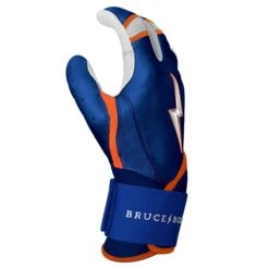Bruce Bolt PREMIUM PRO NIMMO Long Cuff Batting Gloves: Mets Blue -EASTON Shop premium pro nimmo series long cuff batting gloves blue gloves brucebolt 716185