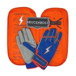 Bruce Bolt PREMIUM PRO NIMMO Short Cuff Batting Gloves: Blue -EASTON Shop premium pro nimmo series short cuff batting gloves blue gloves brucebolt 966194