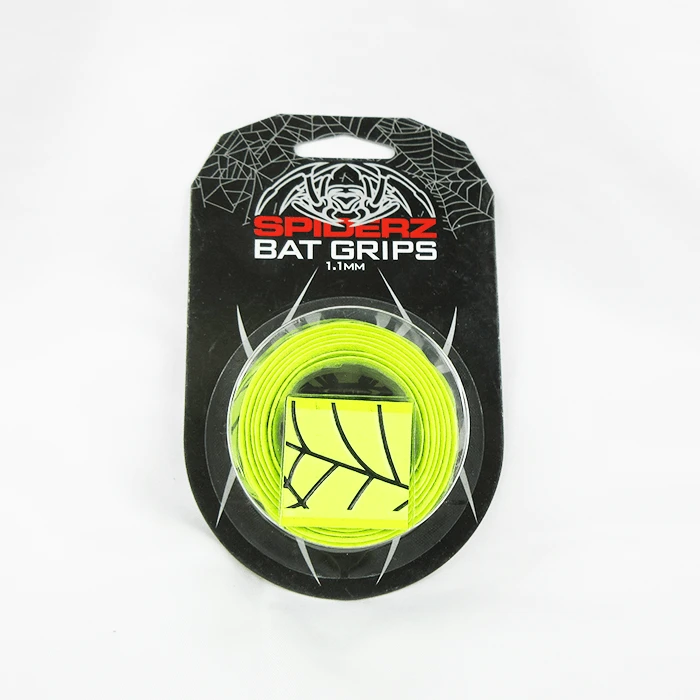Spiderz Bat Grip (1.1 MM) - Fluorescent Yellow/Black 1 Spiderz Bat Grip (1.1 MM) - Fluorescent Yellow/Black