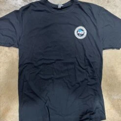 HB Lifestyle Active Wear Men's T-Shirt: Palm Trees (Black) -EASTON Shop treefront2